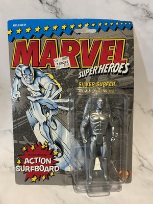 The Silver Surfer Marvel Super Heroes 1990 Toybiz Action Figure | eBay