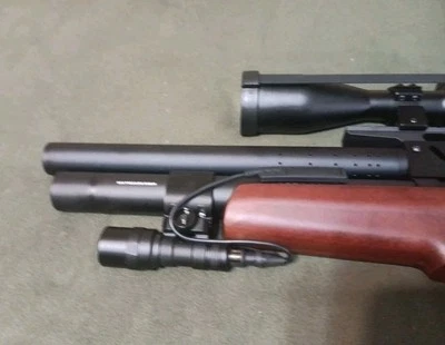 RCO Pinty Bullpup Thumper/Striker Air Tank Clamp With Picatinny Rail