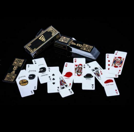 Bicycle New Era 59Fifty 100th anniversary playing cards (2 Bicycle New Era 59Fifty 100th anniversary playing cards (2