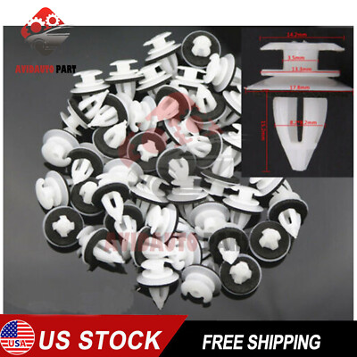 #ad 100X Door Panel Clips For BMW 325i 325Ci 330i 525i 530i 328i 318is 528i 740i $2.79