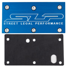 1987-1997 Camaro Firebird Corvette Tpi Lt1 Slp Throttle Body Cover Plate Blue
