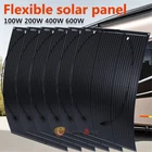 600W Watt Flexible Solar Panel 18V Mono Home RV Rooftop Camping Off-Grid Power