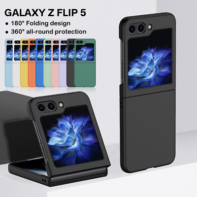 For Samsung Galaxy Z Flip 6/5/4/3 PC Shockproof Case Matte Slim Protective Cover