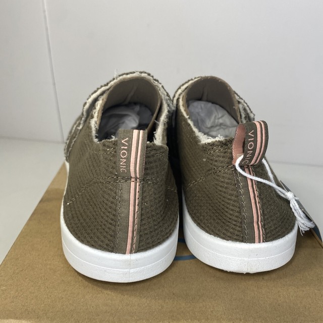 Vionic Beach Womens Malibu Slip On Black Knit 7.5 for sale online | eBay