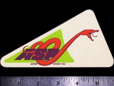Arvin Asp Speed Pac Mufflers - Original Vintage 60s 70s Racing Decalsticker Arvin Asp Speed Pac Mufflers - Original Vintage 60s 70s Racing Decalsticker