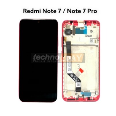 Original Xiaomi Redmi Note 7 / Note 7 Pro LCD Assy + Rahmen Rot 5609100030C7