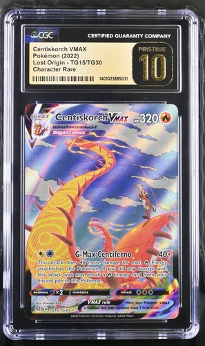 Centiskorch VMAX graded CGC 10 for sale on eBay