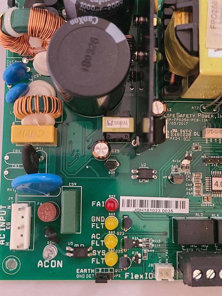 Fuente de alimentación/placa de cargador LifeSafety LSP-FPO250 FlexPower Foto 4 de 4