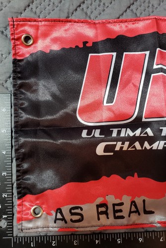 Ultimate Fighter ~Billy Quarantillo~ Firmado UFC MMA 10"x15" Bandera/Estandarte JSACOA - Imagen 18 de 21