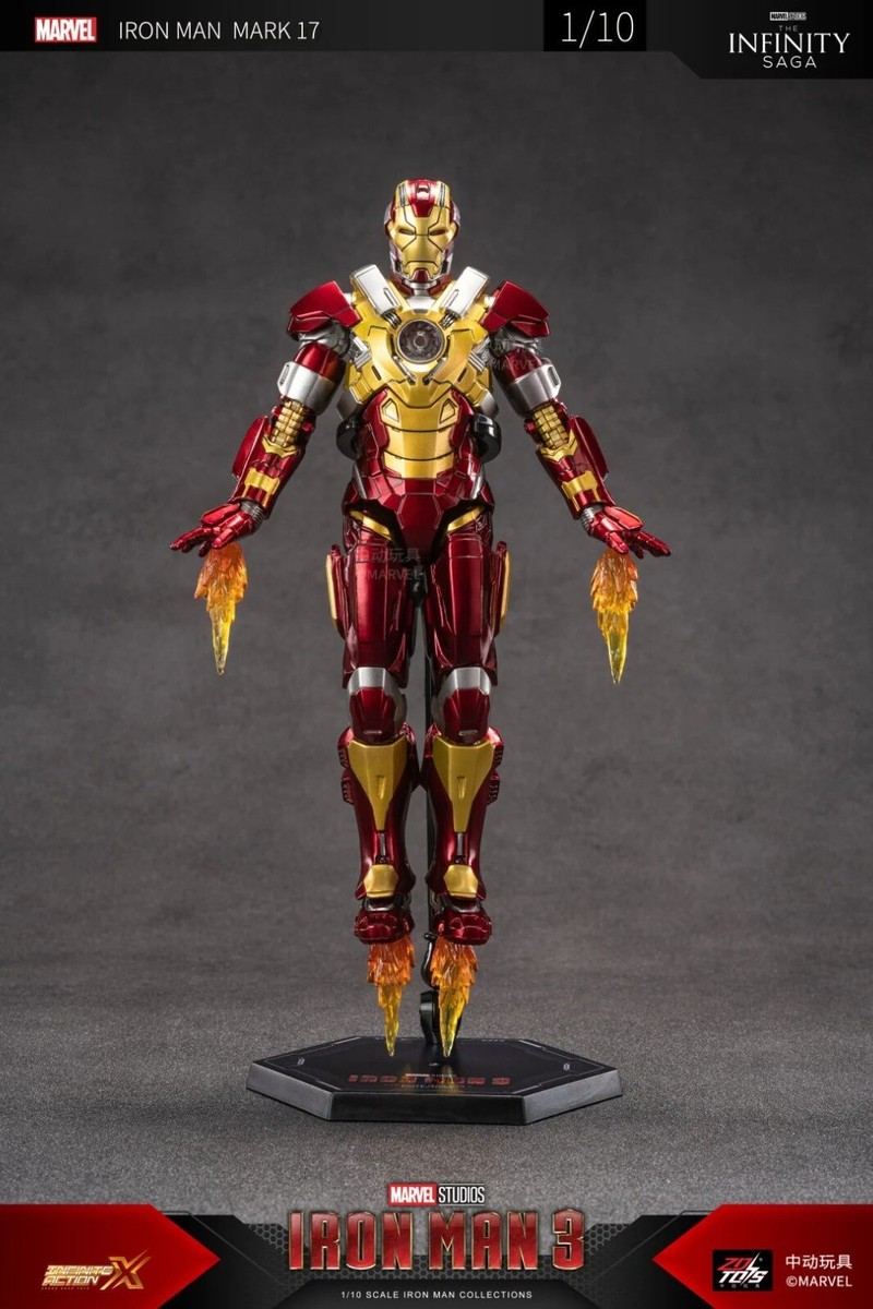ZD TOYS IRON MAN MK 17 Marvel Avengers 7