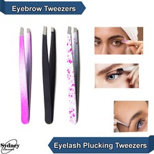 Eyebrow Tweezers Hack For Perfect Brows Eyelash Hair Plucking Slanted Tip