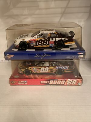 Winner's Circle 2002 Dale Jarrett UPS #88 2007 Ricky Rudd Snickers 1:24 ...