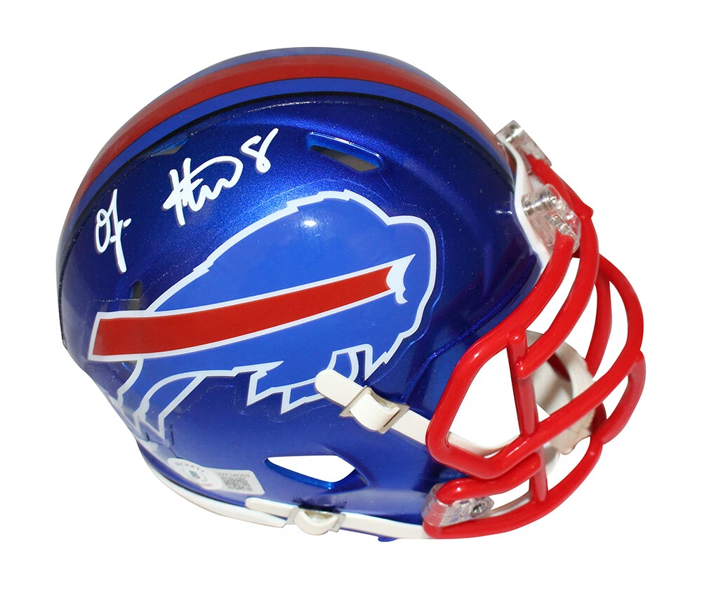 Buffalo bills autographed helmet sales