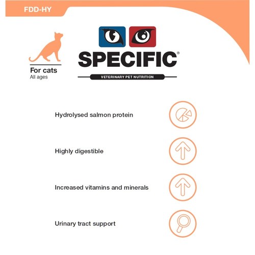 Dechra Specific Cat Food Fddhy Allergen Management Salmon Protein 400g
