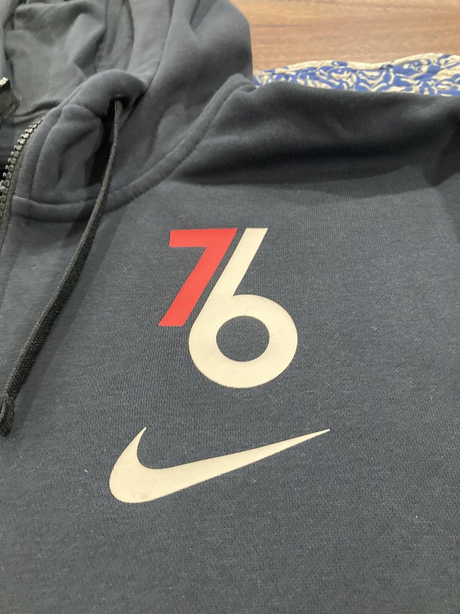 nike 76ers city edition hoodie