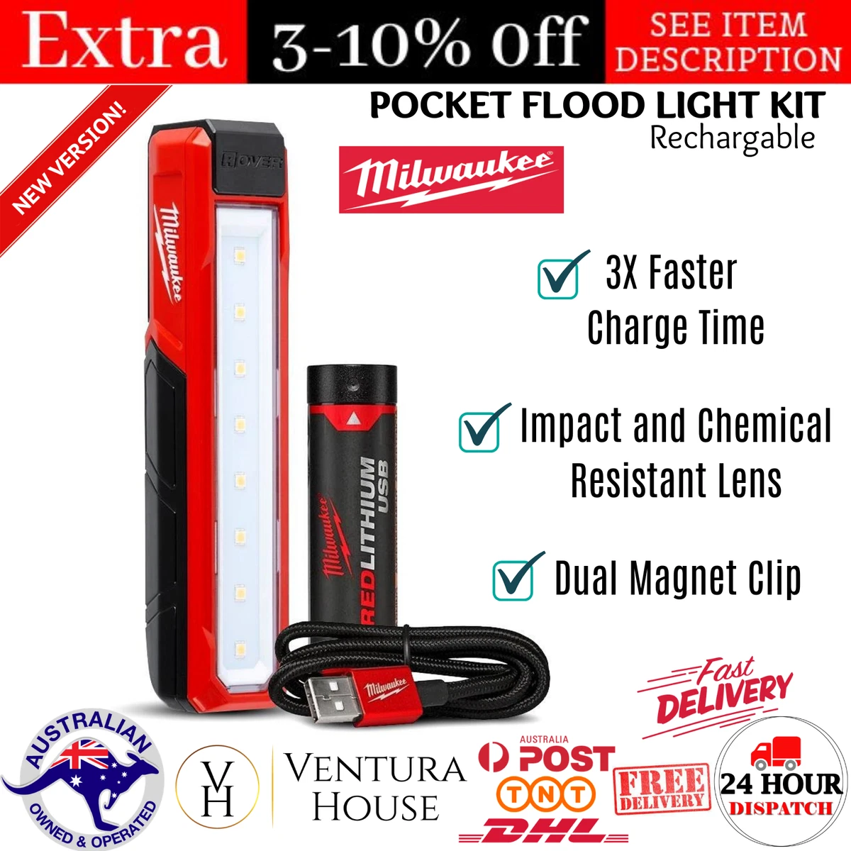 Usb online flood light
