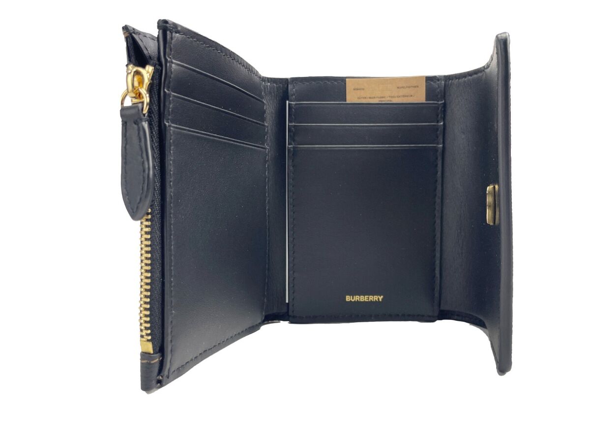 【関税&送料込み】Burberry Lancaster Small Wallet Accessor Burberry Lancaster Small Envelope Trifold Snap Wallet | eBay