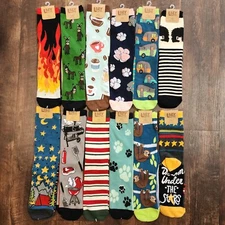 Lazy One Funny Adult Socks.  CHOOSE STYLE