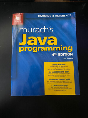 Murach's Java Programming by Joel Murach (2011, Trade Paperback)