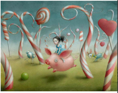 Daydreams　Nicoletta Ceccoli　ニコレッタ・チェッコリ Play with me / イタリア絵本のフィネサ・ブックス