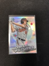 2021 Bowman Chrome 40 Man Futures HESTON KJERSTAD ORIOLES