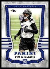 Tim Williams 2017 Panini Rookie Card  #162
