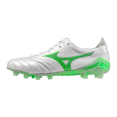 MIZUNO Morelia Neo IV JAPAN P1GA2530 37 Super White Pearl Neon Green 2E Soccer