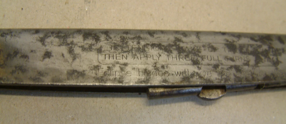 Vintage Tools Bundle of 2x Metal Hacksaws Eclips No.60B &Goliath No.40 Unrestore - Image 4 of 4