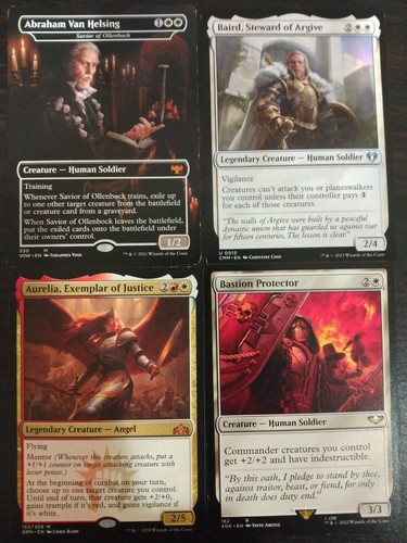 MTG Commander EDH Deck Feather, the Redeemed 100 cards Combat Tricks - Picture 3 of 24