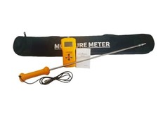 Testeur d'humidité de foin testeur de teneur en humidité de foin avec aiguille 0-80% 50CM