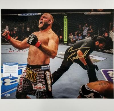 Ben Rothwell signed 16x20 Photo UFC MMA Autograph ~ Beckett BAS COA | eBay