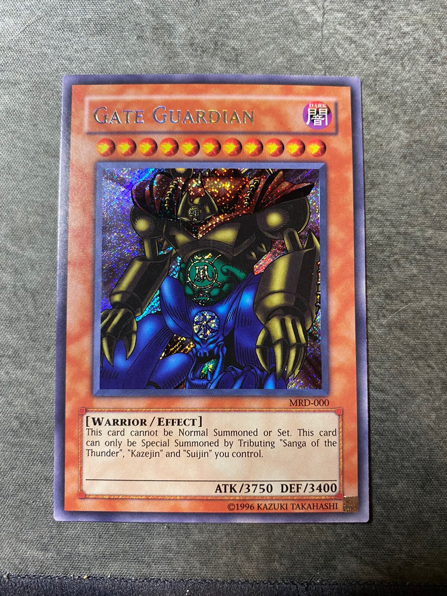 Amazing Gate Guardian MRD-000 Yugioh Secret Rare M/NM Pack