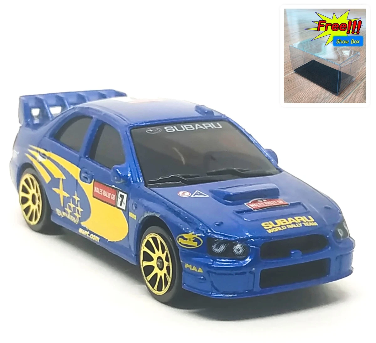 Majorette Subaru Impreza WRC Dark Blue no.7 1:57 (3