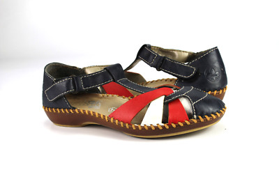 Rieker Gr.38 Damen Halbschuhe Ballerinas Slipper Sandalette Loafers  i 172