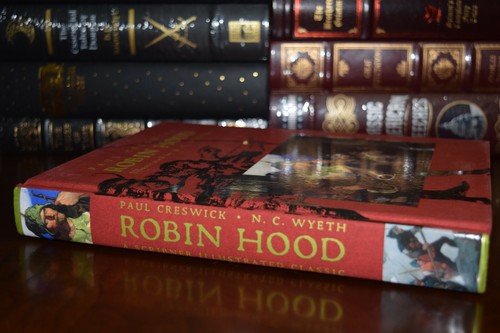 NEW Robin Hood Paul Creswick Illustrated Wyeth Collectible Hardcover - Picture 2 of 4
