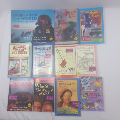 Lot of 11 Houghton Mifflin Reading Books Homeschool Early Learning