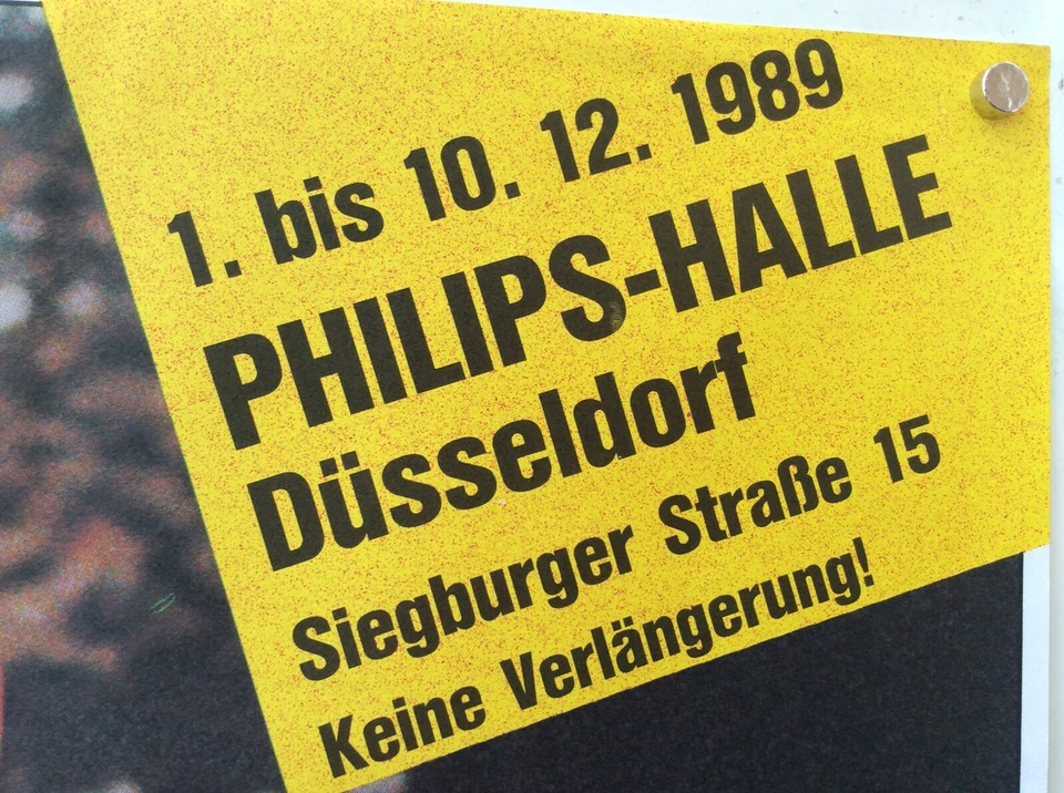 MOSKAUER STAATSZIRKUS ZIRKUSPLAKAT 1989 DÜSSELDORF PHILIPSHALLE - Bild 2 von 3