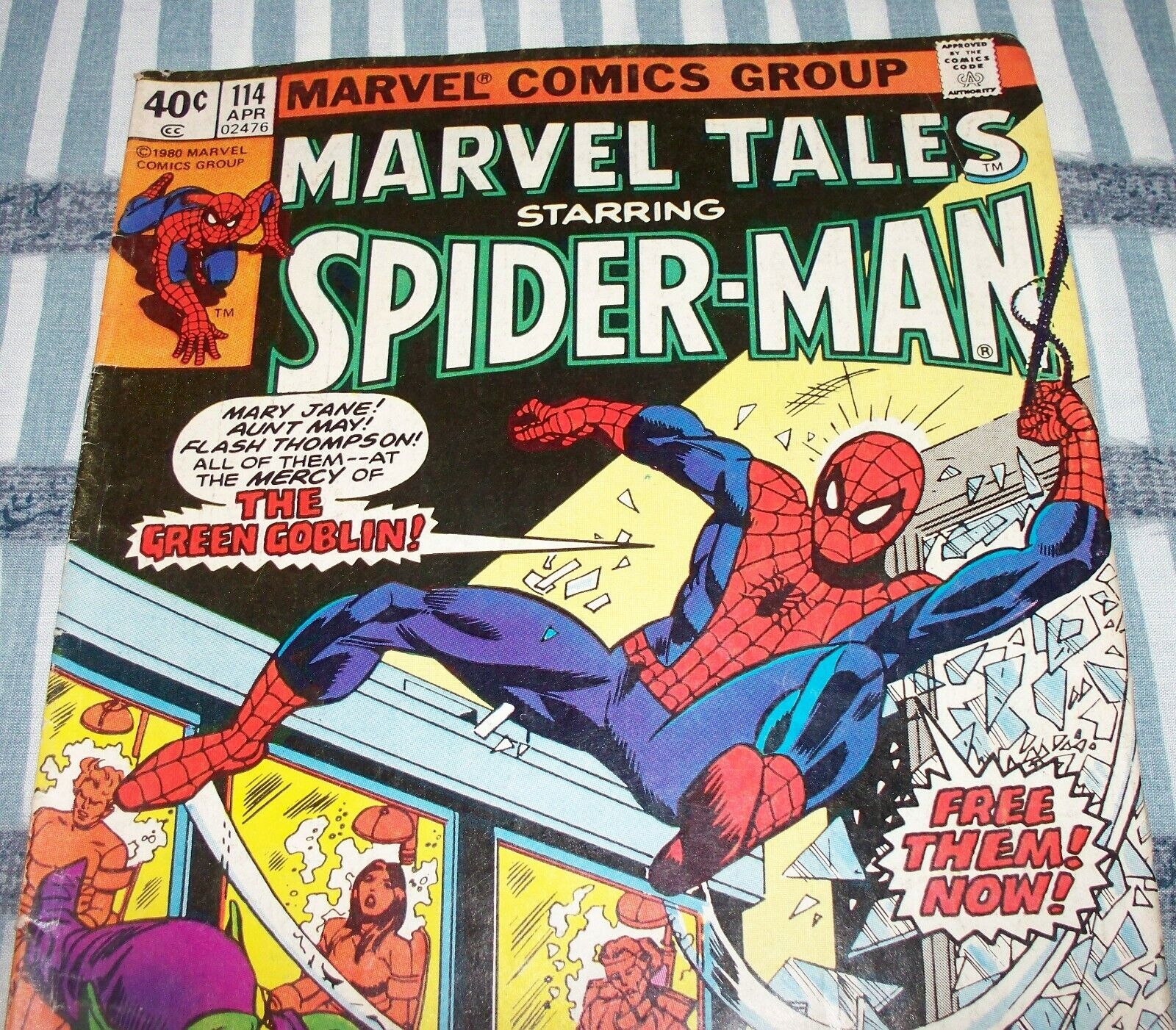 Marvel Tales #114 Amazing Spider-Man #137 Reprint from Apr 1980 in VG+  Condition