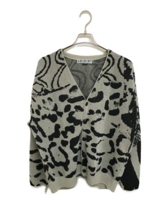 BAL JACQUARD RAMIE CARDIGAN