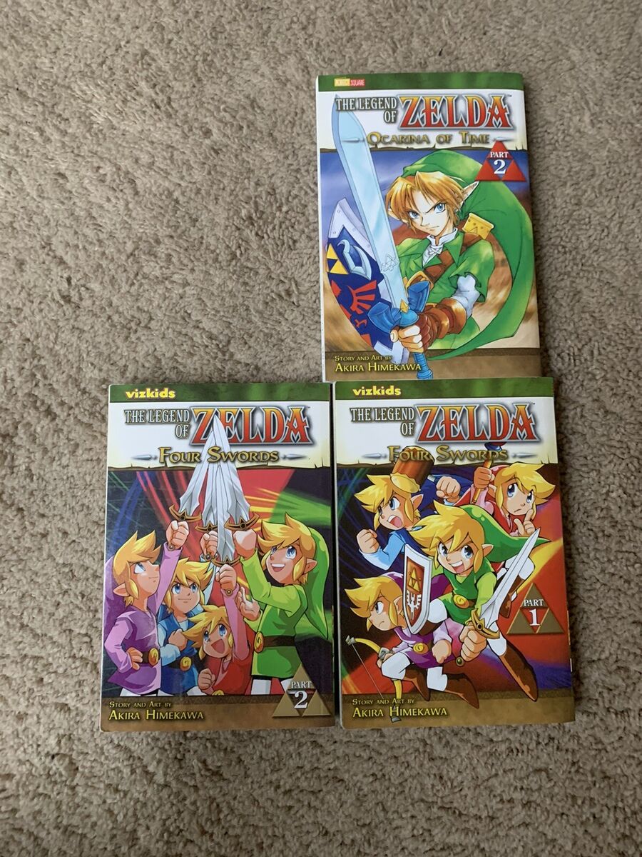 THE LEGEND of ZELDA manga Ocarina of Time Set Book New 2BOOK