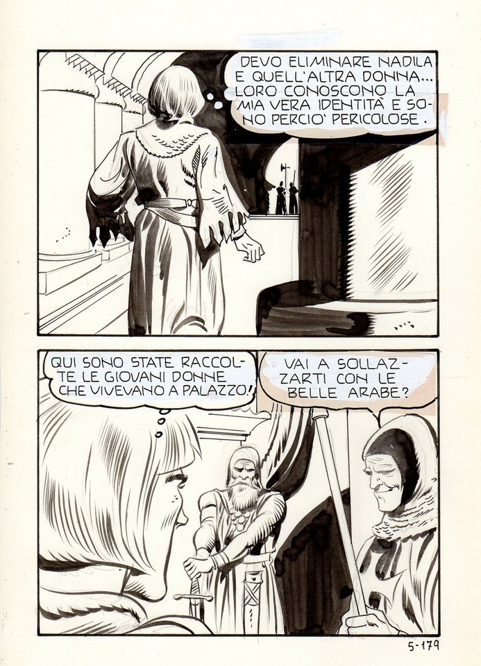 LEONE FROLLO - ORIGINAL LUCIFER TABLE Comic Art