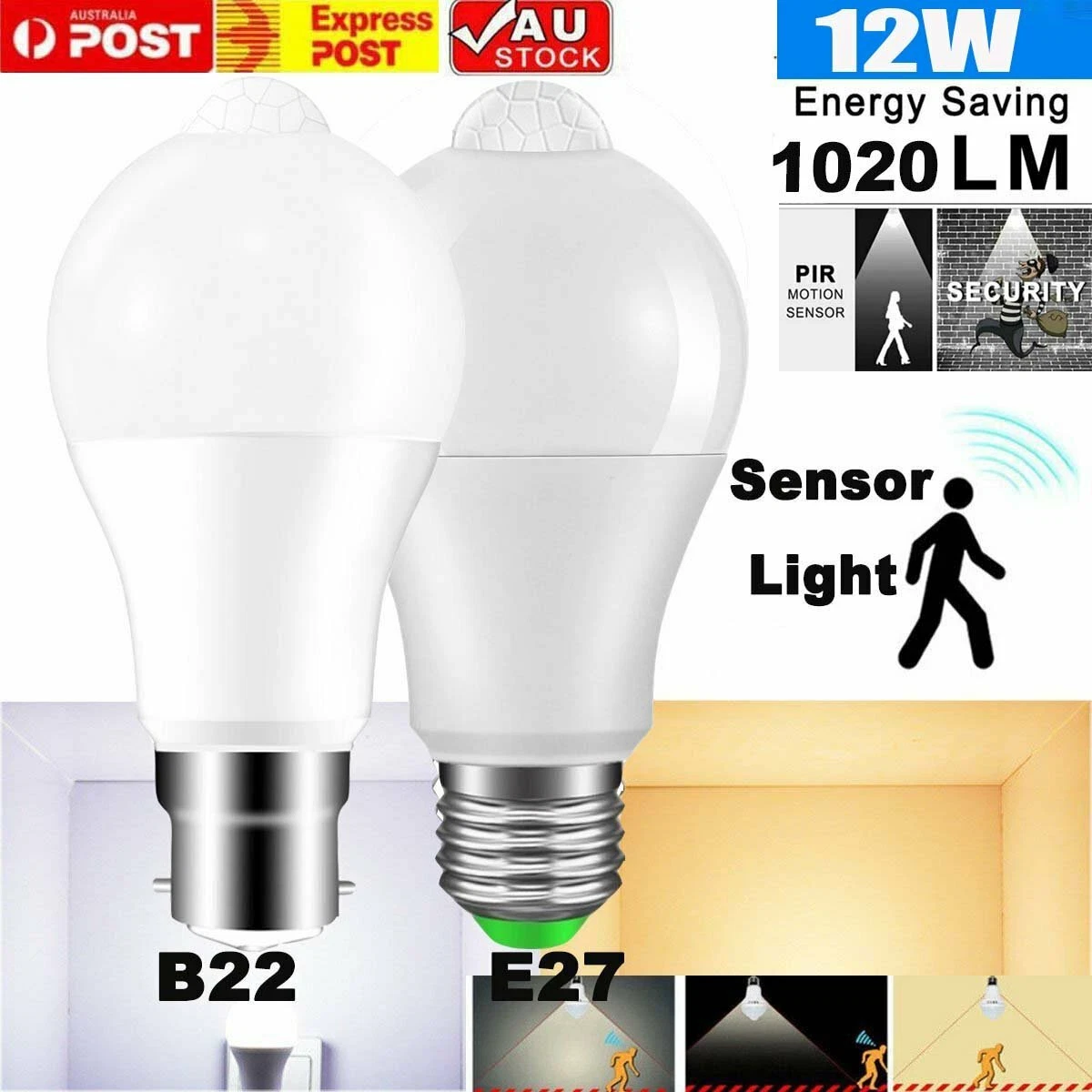 Motion sensor sale globes