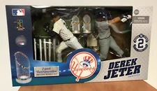 DEREK JETER MCFARLANE COMMEMORATIVE 2 PACK DELUXE BOX SET NEW YORK YANKEES