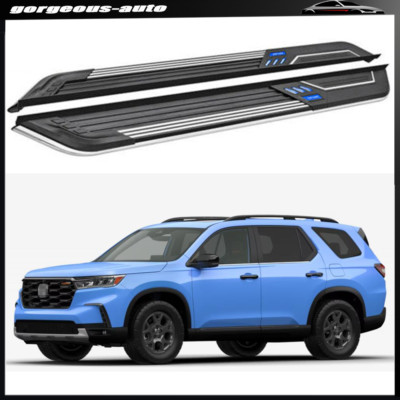 Fits for Honda Pilot 2023 2024Running Board Side Step  Pedal Nerf Bar 2Pcs Fixed
