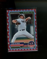 2023 Panini USA Baseball Stars and Stripes Red #51 Adam Hachman /149