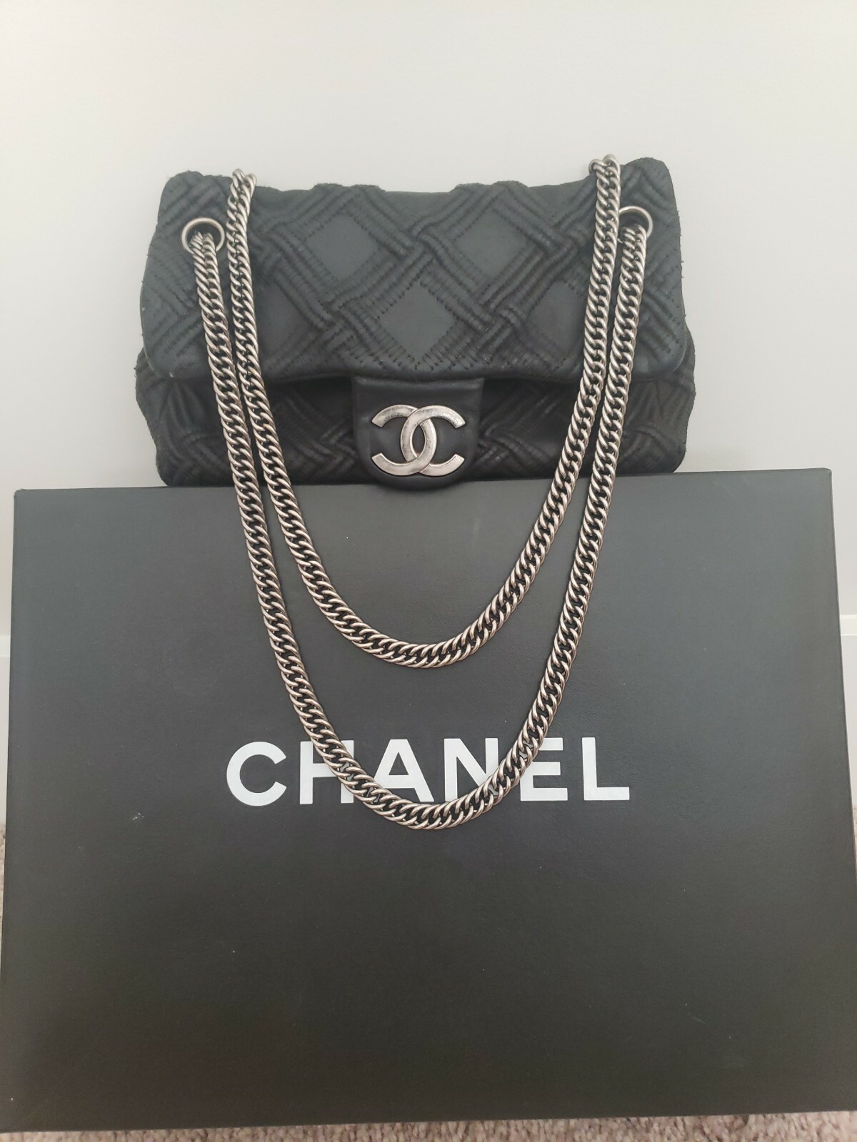 chanel chain strap authentic