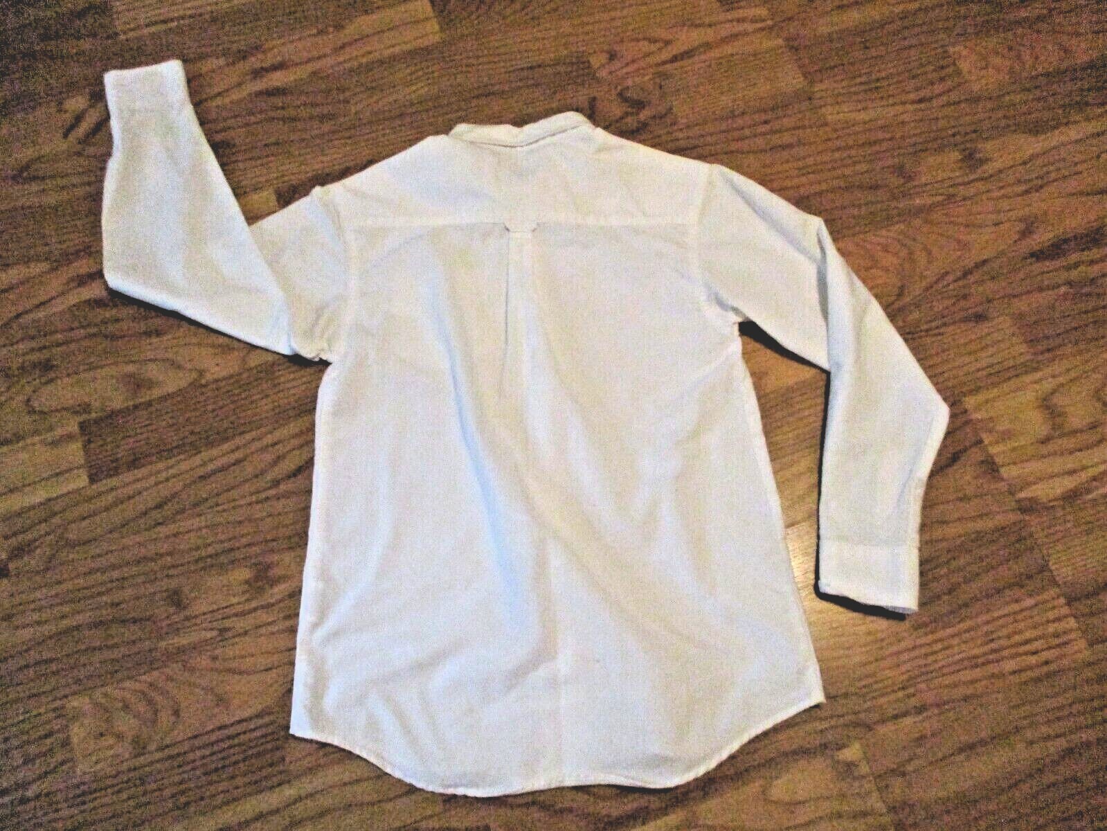 CHAPS BrandBoys White Button Down ShirtSize 14Cotton & Polyester eBay