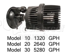 AquaPulse 10/20/30 Circulation Wave Pump Aquarium Suction Cup Mount Powerhead