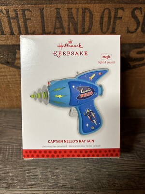 Blast into the Past with Hallmark Keepsake 2013 Captain Nello's Ray Gun ...