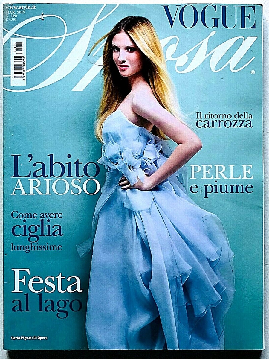 Vogue Italia Sposa 120 marzo 2012 Abiti da sposa Alta moda